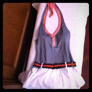 Tommy Hilfiger One Piece Skirted Swimsuit